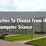 12 universities to choose from if you want to study Computer Science